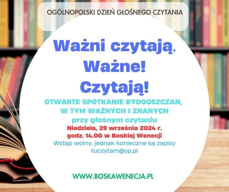 Ogólnopolski Dzień Głośnego Czytania 